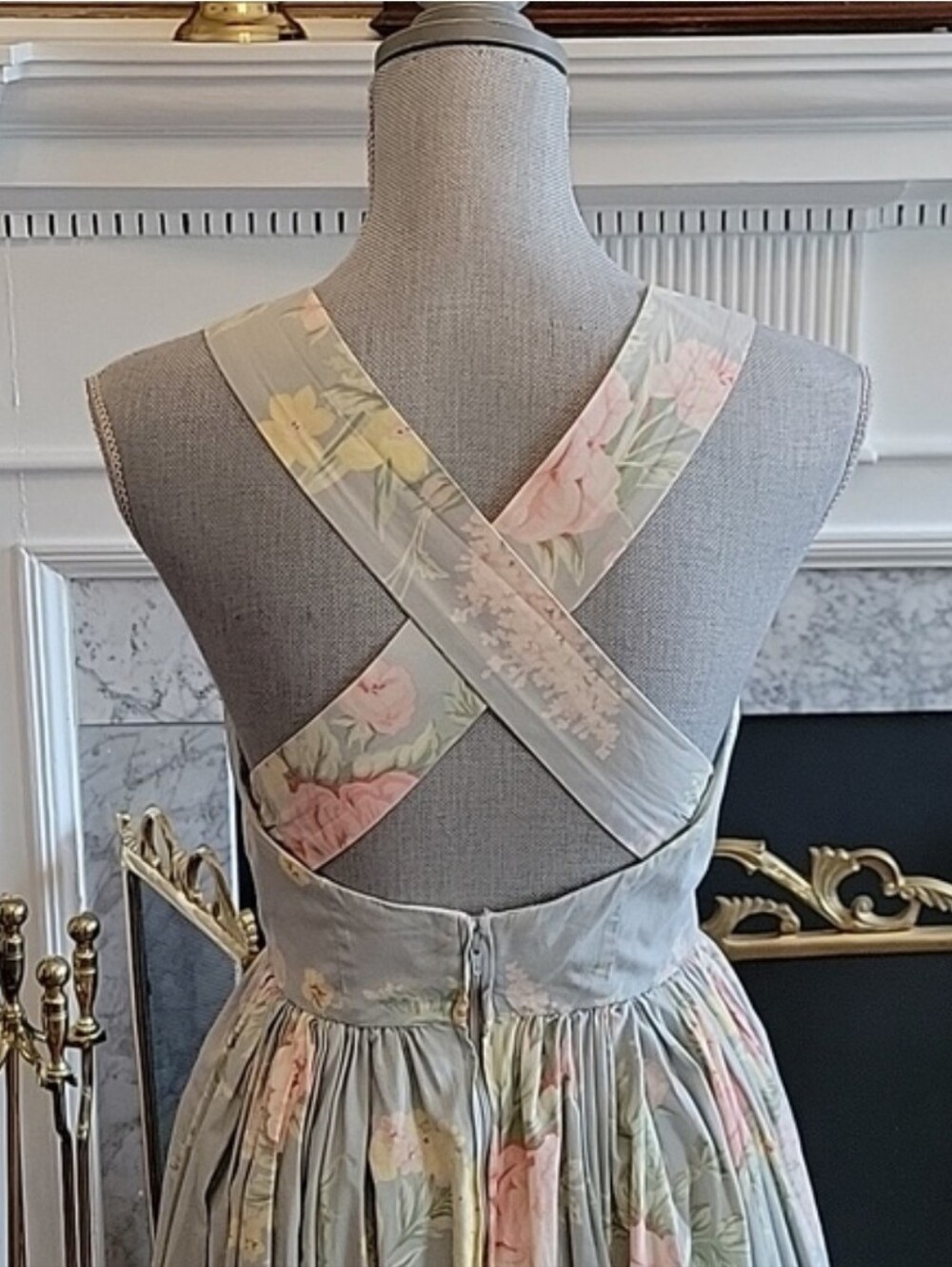 80's Bananna Republic Floral Dress - Picture 7 of 9